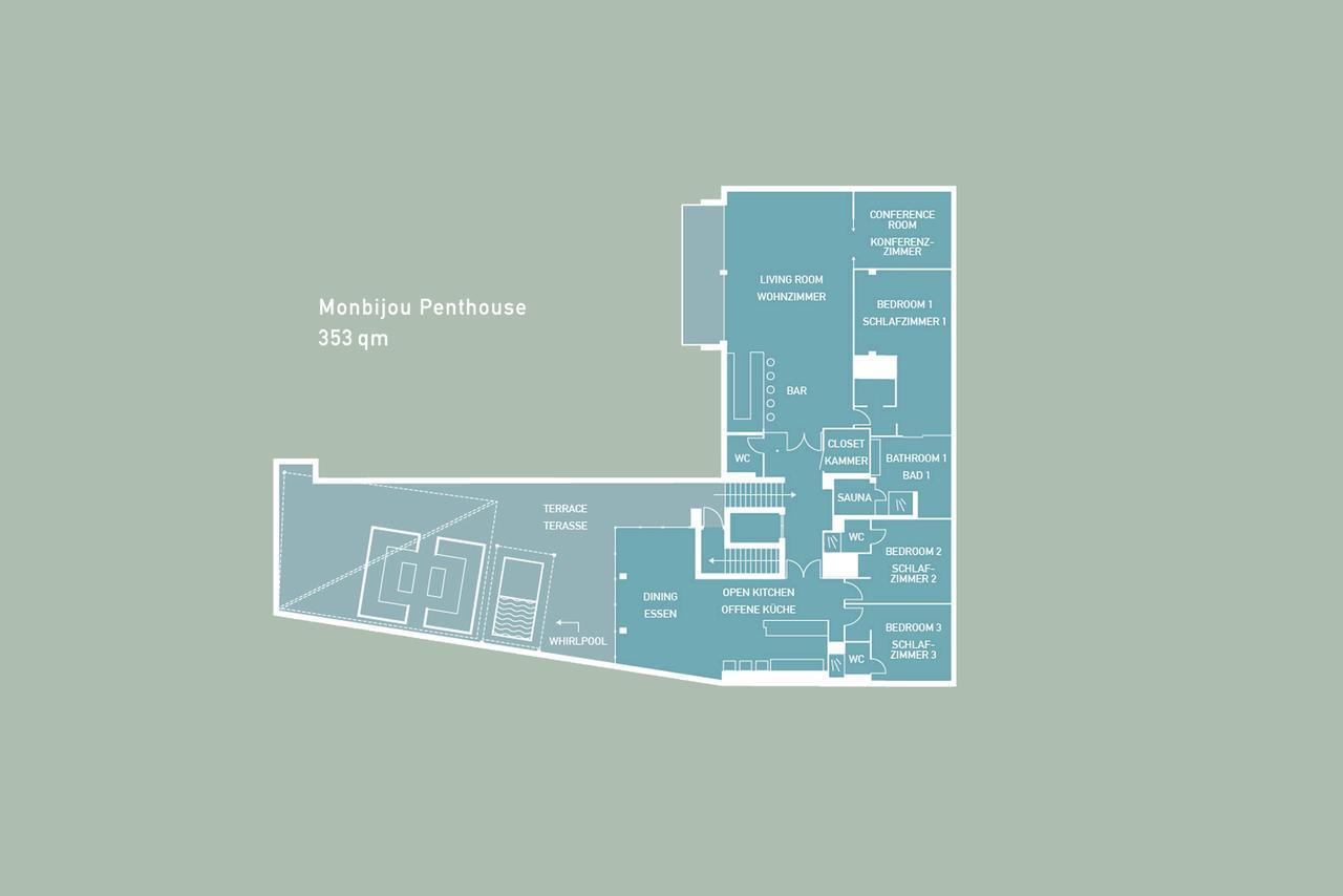Monbijou Penthouse By Suite030 * Berlino